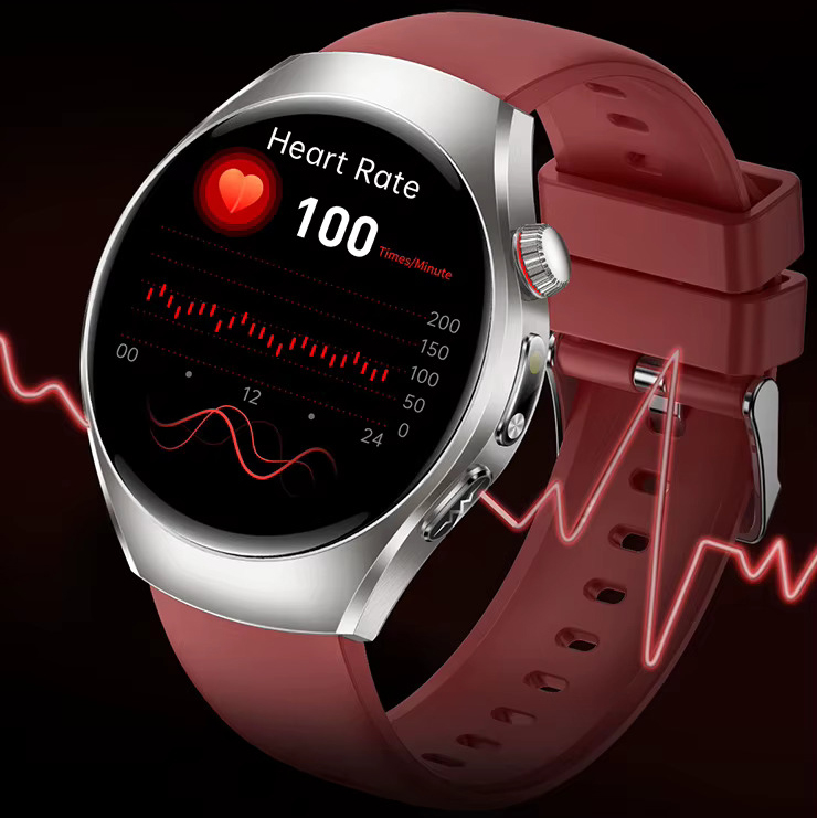 Смарт-часы Lemfo ET460 с измерением давления, ЭКГ и Bluetooth-звонками